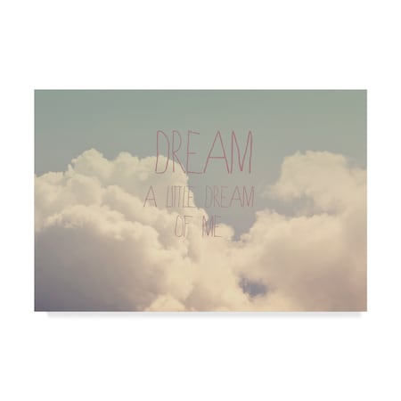 Vintage Skies 'Dream A Little Dream' Canvas Art,22x32